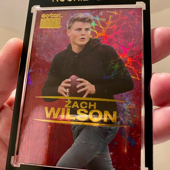 ZACH WILSON SKYBOX UNIVERSE ROOKIE - Picture 2 of 5